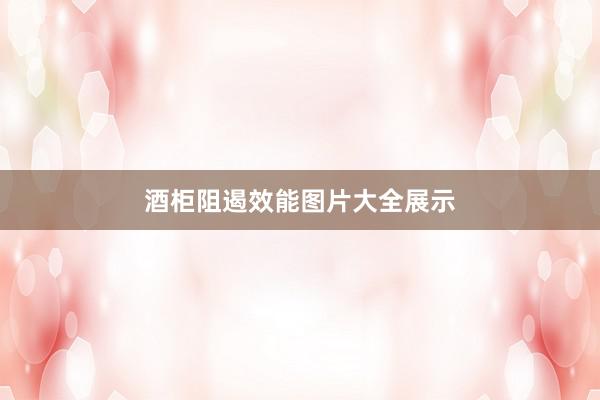 酒柜阻遏效能图片大全展示